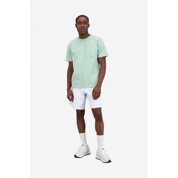 New Balance tricou din bumbac culoarea verde, uni MT23567SAE-SAE