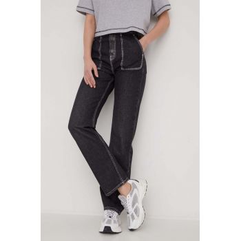 Karl Lagerfeld Jeans jeansi femei high waist