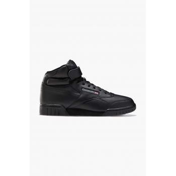 Reebok Classic sneakers din piele Ex-O-Fit Hi 3478 culoarea negru 3478...-black