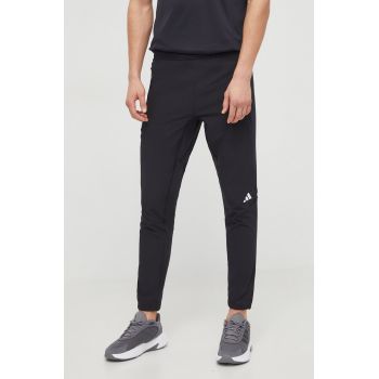 adidas Performance pantaloni de antrenament D4T culoarea negru, uni IK9724