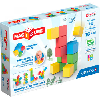Jucarie Magicube Set Magnetic Cuburi 16 Piese 247
