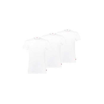 Set de tricouri cu decolteu la baza gatului - 3 piese