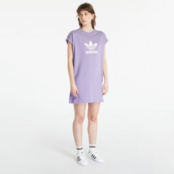 adidas New New Short Sleeve TRF Tee Dress Magic Lilac la reducere