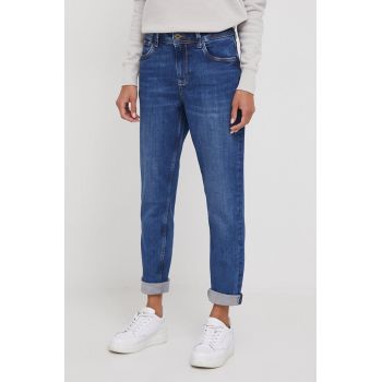 Pepe Jeans jeansi Taper femei high waist