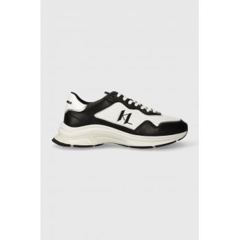 Karl Lagerfeld sneakers LUX FINESSE culoarea negru, KL53165C