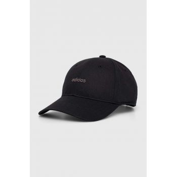 adidas șapcă culoarea negru, cu imprimeu IP6317