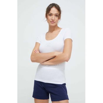 Emporio Armani Underwear tricou lounge culoarea alb