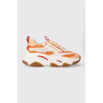 Steve Madden sneakers Possession-E culoarea portocaliu, SM19000033