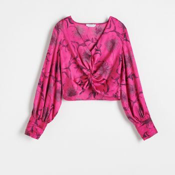 Reserved - Tricou cu fundă - Roz