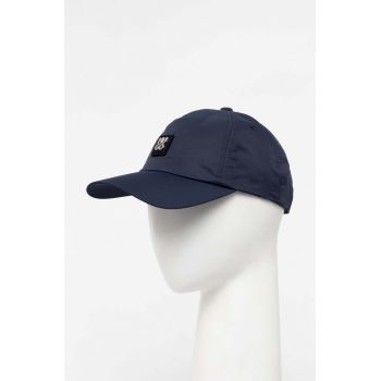 HUGO șapcă culoarea bleumarin, cu imprimeu 50506061