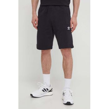 adidas Originals pantaloni scurți din bumbac Essential culoarea negru, IR6849