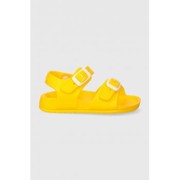 Garvalin sandale copii culoarea galben