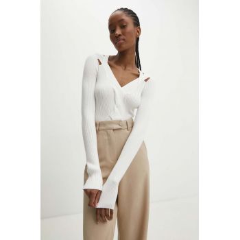 Answear Lab pulover femei, culoarea alb, light