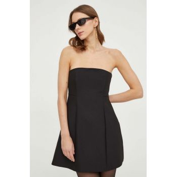 MAX&Co. rochie culoarea negru, mini, evazați 2416220000000