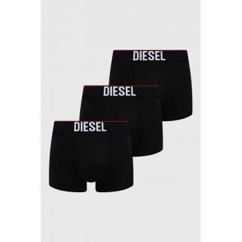 Diesel boxeri 3-pack bărbați, culoarea negru 00ST3V.0AMAH
