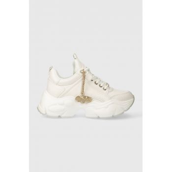 Buffalo sneakers Binary Glam culoarea alb, 1636059