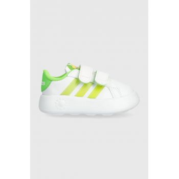 adidas sneakers pentru copii x Disney, GRAND COURT 2.0 Tink CF I culoarea verde
