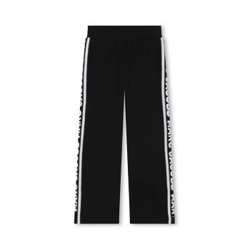 Marc Jacobs pantaloni de trening din bumbac pentru copii culoarea negru