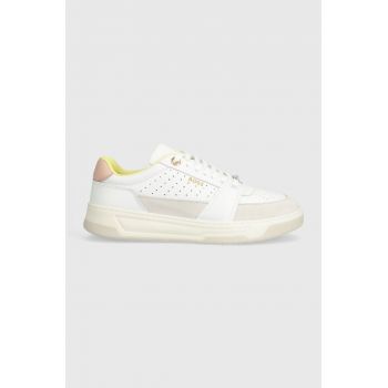 BOSS sneakers din piele Baltimore culoarea alb, 50517252