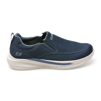Pantofi sport SKECHERS bleumarin, SLADE, din material textil ieftini