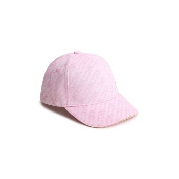 Michael Kors șapcă din bumbac pentru copii culoarea roz, modelator