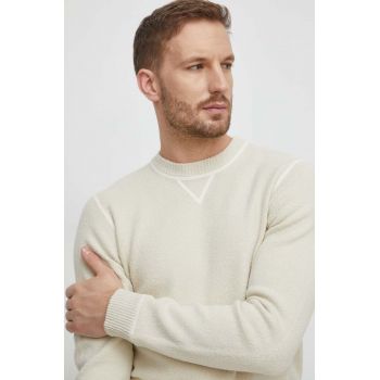 BOSS pulover bărbați, culoarea bej 50506048