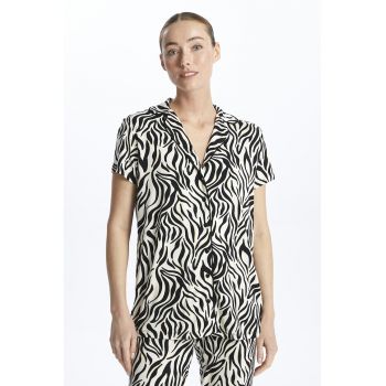 Pijama cu model zebra ieftine