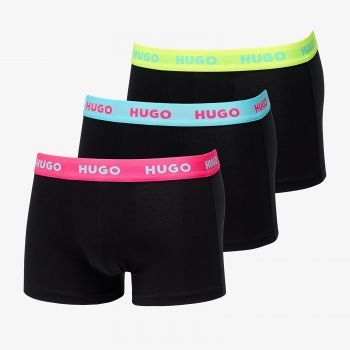 Hugo Boss Triplet 3-Pack Trunk Black de firma originali
