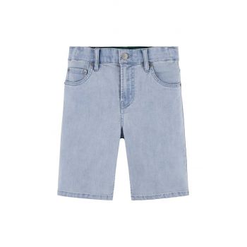 Levi's pantaloni scurti din denim pentru copii culoarea albastru marin