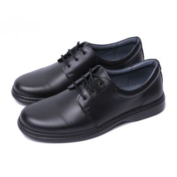 Pantofi din piele naturala 1035 Negru ieftini
