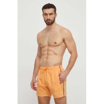 BOSS pantaloni scurți de baie culoarea portocaliu 50491594