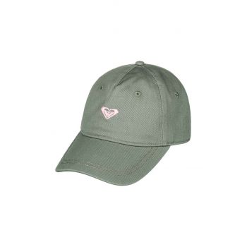 Roxy șapcă din bumbac pentru copii DEARELIEVER G culoarea verde, cu imprimeu