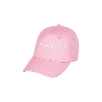 Roxy șapcă din bumbac pentru copii DEARELIEVER T culoarea roz, neted