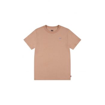 Levi's tricou de bumbac pentru copii culoarea portocaliu, neted