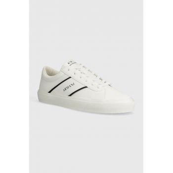 Armani Exchange sneakers culoarea alb, XUX165 XV758 K488