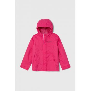 Columbia geaca copii Arcadia Jacket culoarea roz