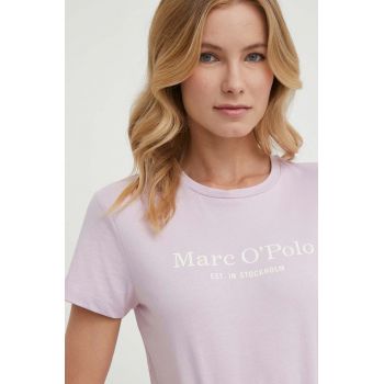 Marc O'Polo tricou din bumbac femei, culoarea roz