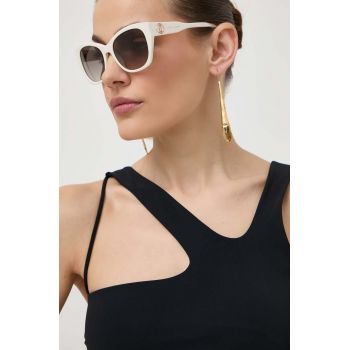 Marc Jacobs ochelari de soare femei, culoarea alb