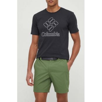 Columbia pantaloni scurți outdoor Landroamer culoarea verde 2072721