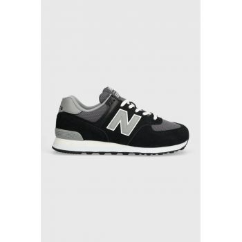New Balance sneakers 574 culoarea negru, U574TWE