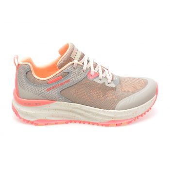 Pantofi sport SKECHERS gri, D LUX TRAIL, din material textil