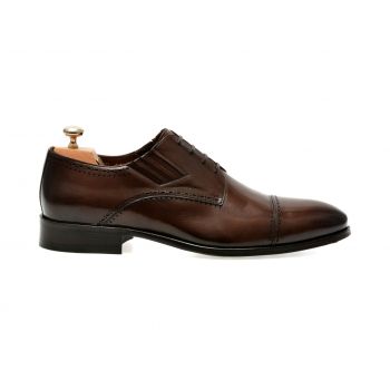 Pantofi eleganti LE COLONEL maro, 509301, din piele naturala