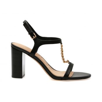 Sandale elegante ALDO negre, CLELIA0011, din piele naturala
