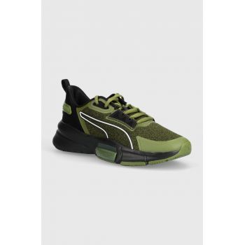 Puma pantofi de antrenament PWRFrame TR 3 Neo culoarea verde, 379627