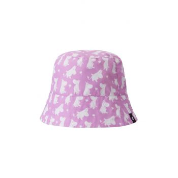 Reima pălărie reversibilă pentru copii Moomin Svalka culoarea roz