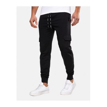 Pantaloni de trening cargo cu snur in talie Stefan 4685