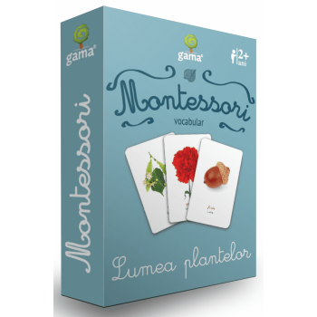 Joc Montessori Lumea plantelor, Editura Gama, 2-3 ani +
