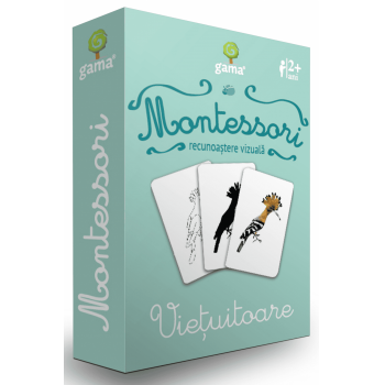 Joc Montessori Vietuitoare, Editura Gama, 1-2 ani +