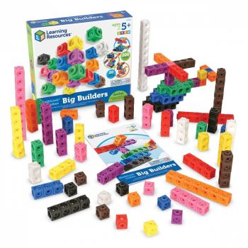 Set 200 piese MathLink, Learning Resources, 4-5 ani +