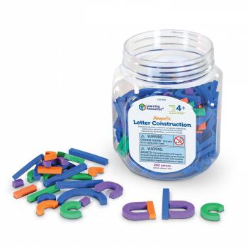 Set constructie magnetic - Litere si cifre, Learning Resources, 4-5 ani +